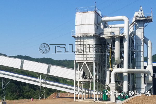 V9河卵石制砂生產(chǎn)線 V9河卵石制砂生產(chǎn)線